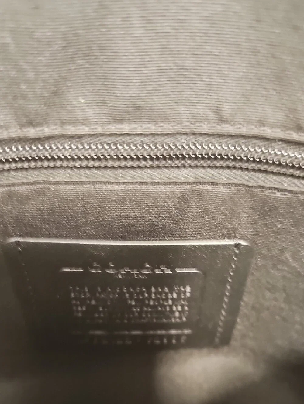 Coach Black Leather Men’s Messenger Bag with Adjustable Strap